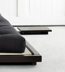 dock bed black a stolik