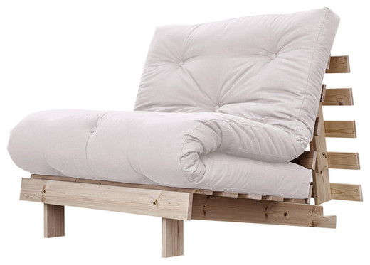 sofa root raw 90*200 (bezbarve) s futonem