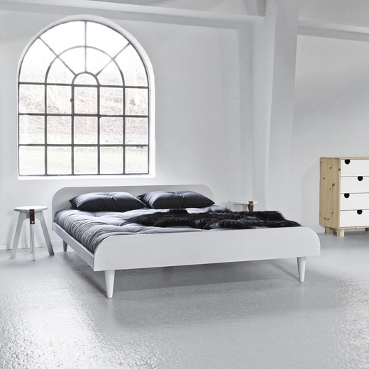 twist bed white twist bed white